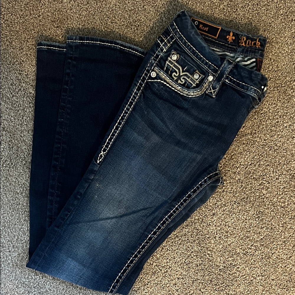 Rock Revival Women's Indigo Boot Cut Jeans